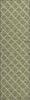Piper Looms Mayfield Lattice AMF140 Aloe Machine Washable Area Rug Runner Main Image