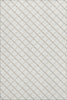 Piper Looms Mayfield Lattice AMF140 Ivory Machine Washable Area Rug main image
