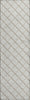 Piper Looms Mayfield Lattice AMF140 Ivory Machine Washable Area Rug Runner Main Image