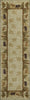 Piper Looms Mayfield Pinecones AMF142 Khaki Machine Washable Area Rug Runner Main Image