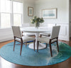Piper Looms Mayfield Sailfish AMF147 Bermuda Machine Washable Area Rug Round Lifestyle Image Feature