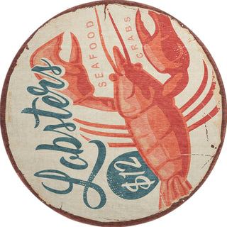 Piper Looms Mayfield Lobster AMF150 Beige Machine Washable Area Rug Round Main Image