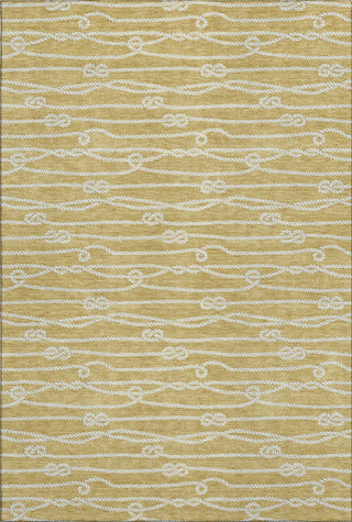 Piper Looms Mayfield Rope AMF152 Gold Machine Washable Area Rug main image