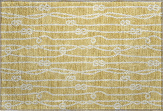 Piper Looms Mayfield Rope AMF152 Gold Machine Washable Area Rug Scatter Main Image