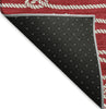 Piper Looms Mayfield Rope AMF152 Red Machine Washable Area Rug Backing Image