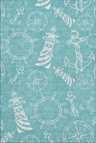Piper Looms Mayfield Nautical AMF154 Ocean Machine Washable Area Rug main image