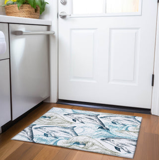 Piper Looms Mayfield Dolphin AMF155 Ivory Machine Washable Area Rug Scatter Lifestyle Image Feature