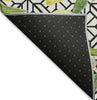 Piper Looms Mayfield Lemons AMF160 Yellow Machine Washable Area Rug Backing Image