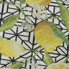 Piper Looms Mayfield Lemons AMF160 Yellow Machine Washable Area Rug Swatch Image