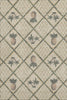 Piper Looms Mayfield Bamboo and Pineapples AMF162 Palm Machine Washable Area Rug main image