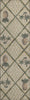 Piper Looms Mayfield Bamboo and Pineapples AMF162 Palm Machine Washable Area Rug Runner Main Image