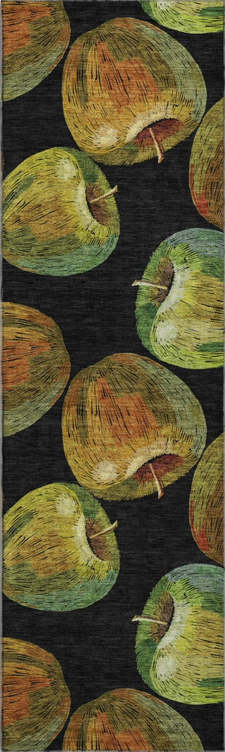 Piper Looms Mayfield Apples AMF163 Midnight Machine Washable Area Rug Runner Main Image