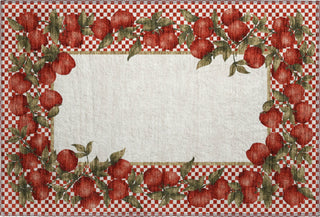 Piper Looms Mayfield Apple Border AMF164 Machine Washable Area Rug Scatter Main Image
