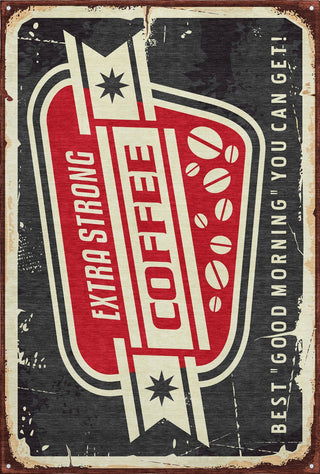 Piper Looms Mayfield Coffee Sign AMF166 Midnight Machine Washable Area Rug main image