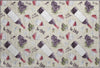 Piper Looms Mayfield Wine: Grapes AMF169 Ivory Machine Washable Area Rug Scatter Main Image