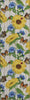 Piper Looms Mayfield Sunflowers and Butterfiles AMF171 Yellow Machine Washable Area Rug Runner Main Image