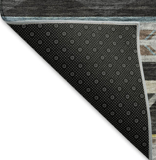 Piper Looms Mayfield Aztec AMF178 Midnight Machine Washable Area Rug Backing Image