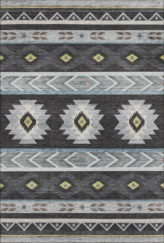 Piper Looms Mayfield Aztec AMF178 Midnight Machine Washable Area Rug main image