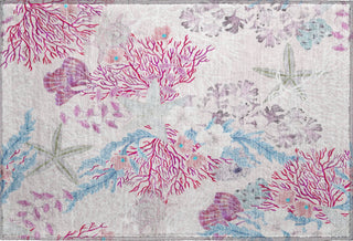 Piper Looms Mayfield Coral AMF180 Raspberry Machine Washable Area Rug Scatter Main Image