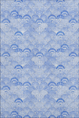 Piper Looms Mayfield Shells AMF181 Blue Machine Washable Area Rug main image