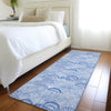 Piper Looms Mayfield Shells AMF181 Blue Machine Washable Area Rug Runner Lifestyle Image Feature