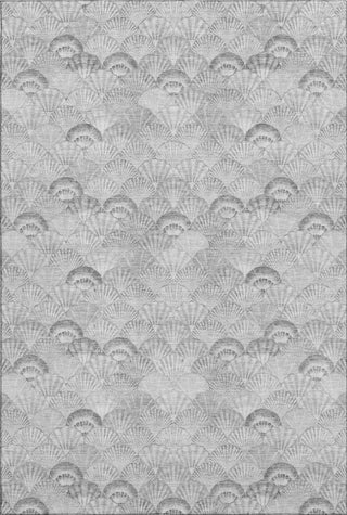 Piper Looms Mayfield Shells AMF181 Gray Machine Washable Area Rug main image