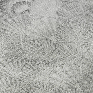 Piper Looms Mayfield Shells AMF181 Gray Machine Washable Area Rug Swatch Image