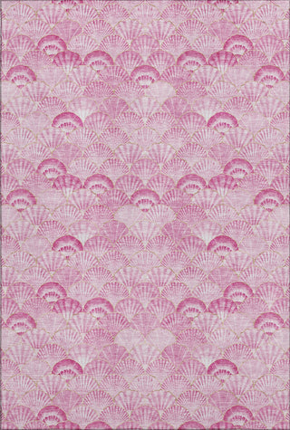 Piper Looms Mayfield Shells AMF181 Pink Machine Washable Area Rug main image