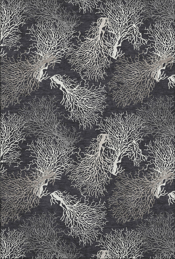 Piper Looms Mayfield Coral AMF182 Midnight Machine Washable Area Rug main image