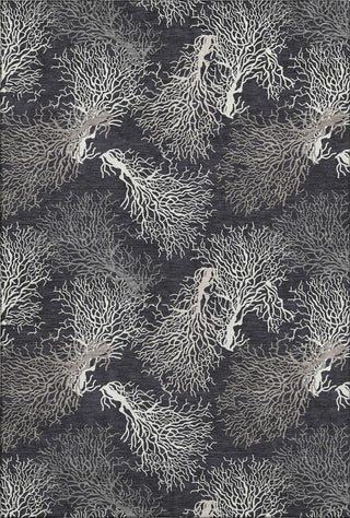 Piper Looms Mayfield Coral AMF182 Midnight Machine Washable Area Rug main image