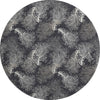 Piper Looms Mayfield Coral AMF182 Midnight Machine Washable Area Rug Round Main Image