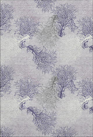 Piper Looms Mayfield Coral AMF182 Purple Machine Washable Area Rug main image