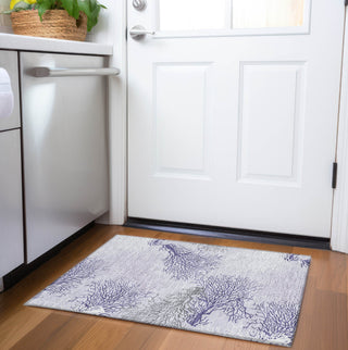 Piper Looms Mayfield Coral AMF182 Purple Machine Washable Area Rug Scatter Lifestyle Image Feature