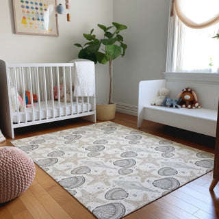 Piper Looms Mayfield Shells AMF183 Fog Machine Washable Area Rug Lifestyle Image Feature