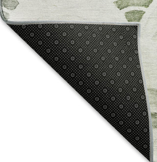 Piper Looms Mayfield Arches AMF184 Green Machine Washable Area Rug Backing Image