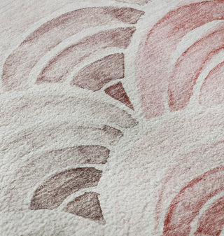 Piper Looms Mayfield Arches AMF184 Red Machine Washable Area Rug Swatch Image