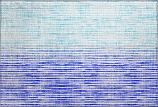 Piper Looms Mayfield Stripes AMF187 Blue Machine Washable Area Rug Scatter Main Image