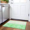 Piper Looms Mayfield Stripes AMF187 Green Machine Washable Area Rug Scatter Lifestyle Image Feature