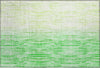 Piper Looms Mayfield Stripes AMF187 Green Machine Washable Area Rug Scatter Main Image