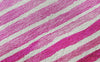 Piper Looms Mayfield Stripes AMF187 Pink Machine Washable Area Rug Swatch Image