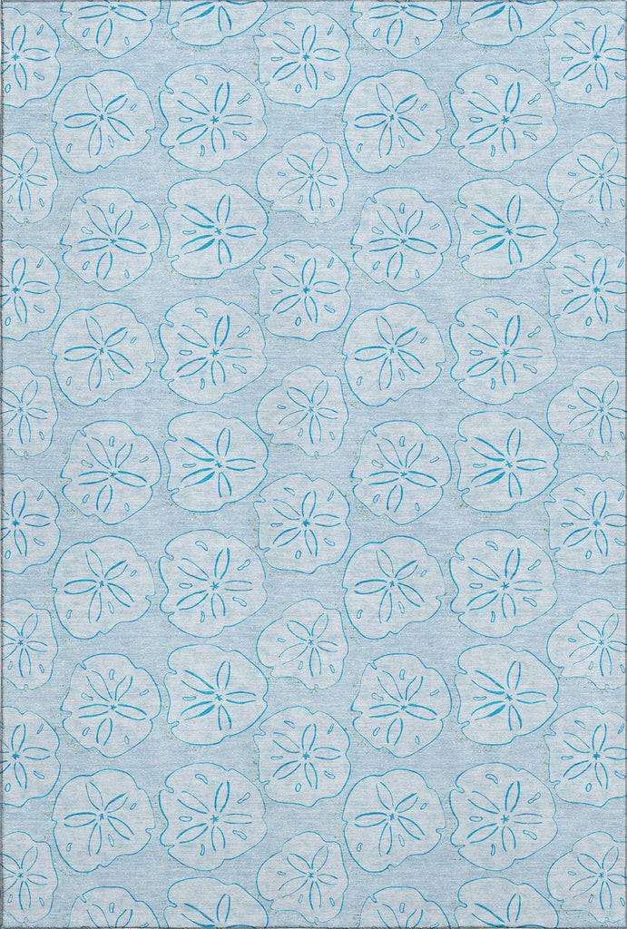 Piper Looms Mayfield Sanddollar AMF189 Blue Machine Washable Area Rug main image