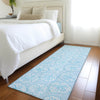 Piper Looms Mayfield Sanddollar AMF189 Blue Machine Washable Area Rug Runner Lifestyle Image Feature