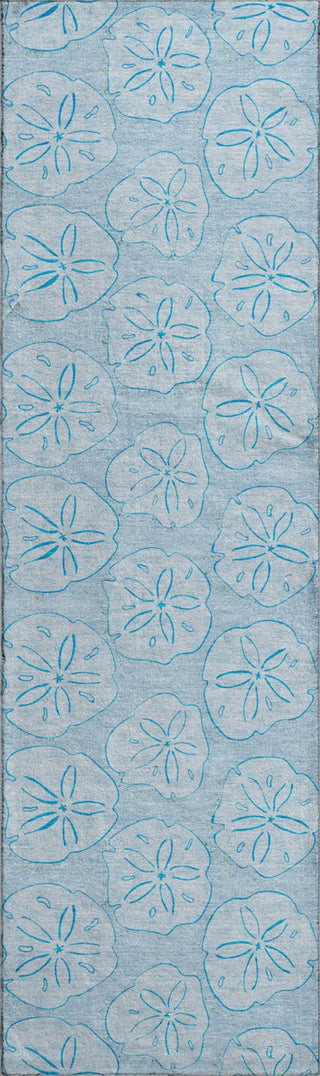 Piper Looms Mayfield Sanddollar AMF189 Blue Machine Washable Area Rug Runner Main Image