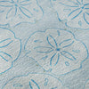 Piper Looms Mayfield Sanddollar AMF189 Blue Machine Washable Area Rug Swatch Image