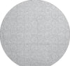 Piper Looms Mayfield Sanddollar AMF189 Gray Machine Washable Area Rug Round Main Image