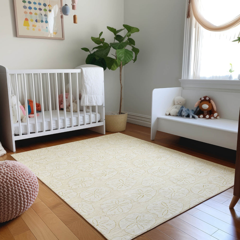 Piper Looms Mayfield Sanddollar AMF189 Machine Washable Area Rug Lifestyle Image Feature