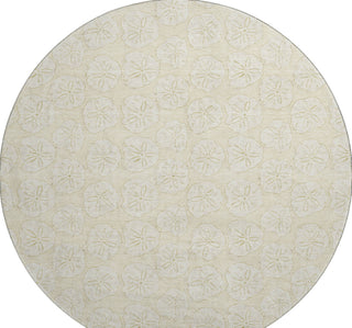 Piper Looms Mayfield Sanddollar AMF189 Machine Washable Area Rug Round Main Image