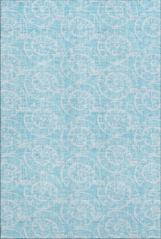 Piper Looms Mayfield Nautilus AMF190 Aqua Machine Washable Area Rug main image