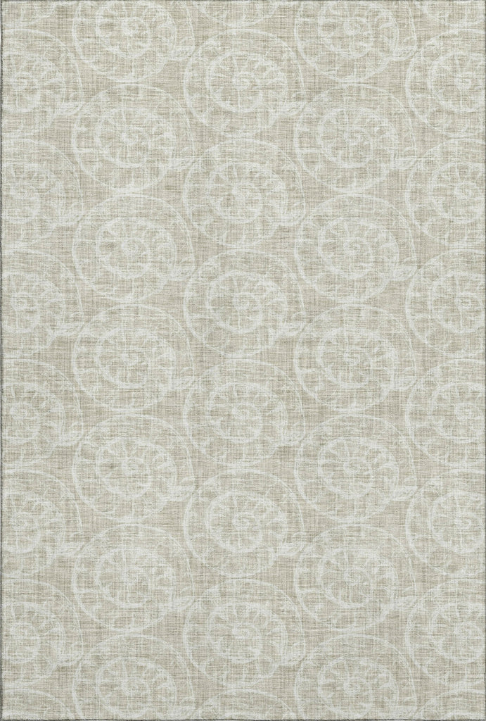 Piper Looms Mayfield Nautilus AMF190 Beige Machine Washable Area Rug main image
