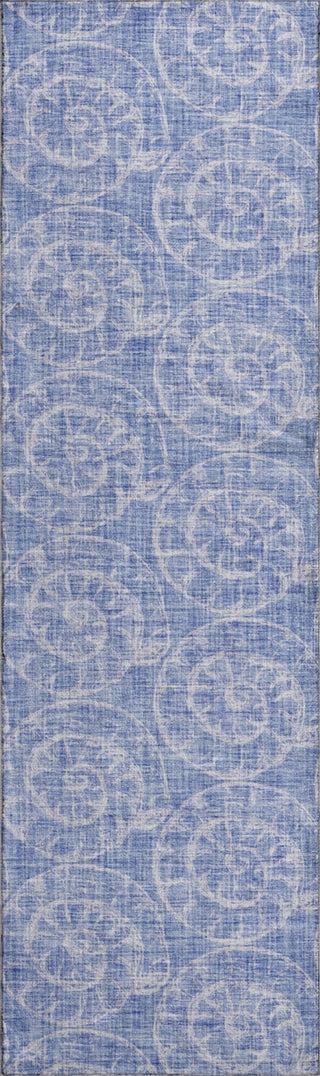 Piper Looms Mayfield Nautilus AMF190 Blue Machine Washable Area Rug Runner Main Image